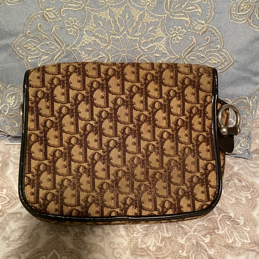 Vintage Dior Monogram Canvas Bag in Brown and tan - Picture 5 of 5